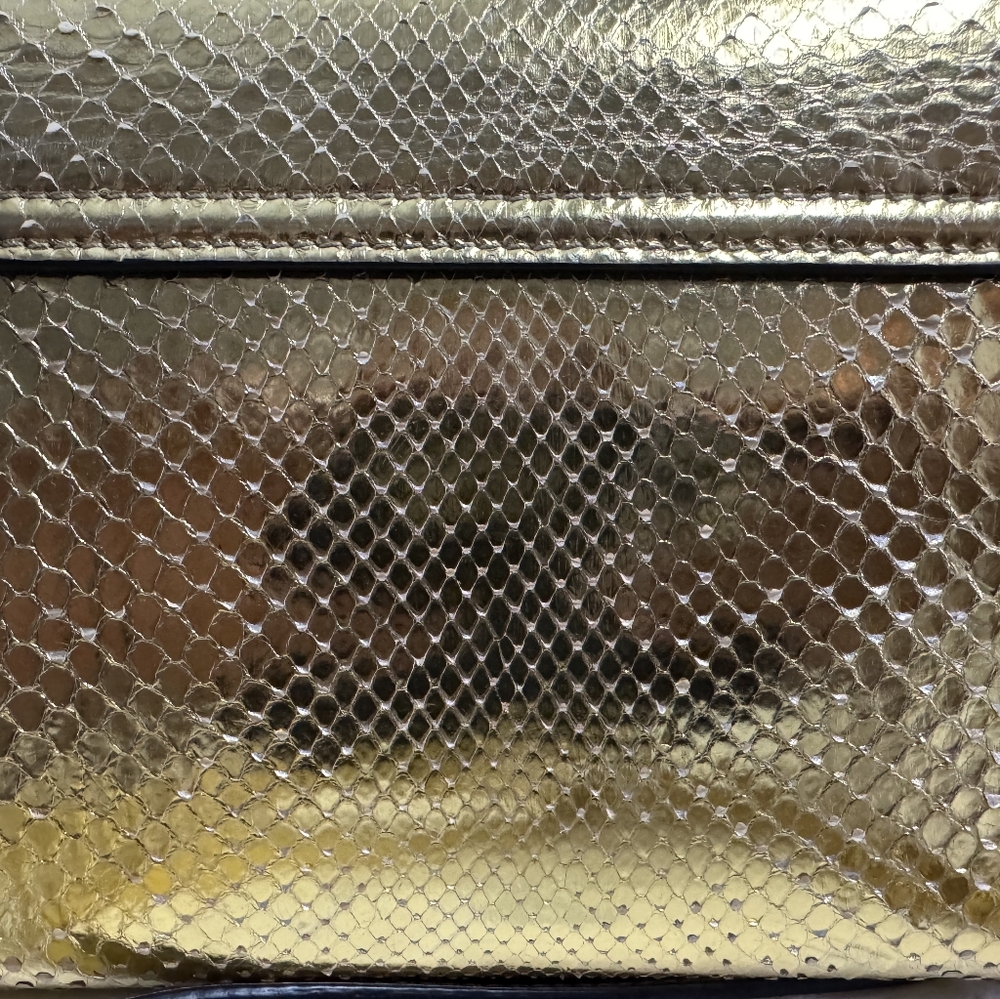 Versace La Medusa Python-Effect Tote Bag - image 7